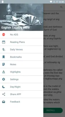 Bilingual Bible android App screenshot 7